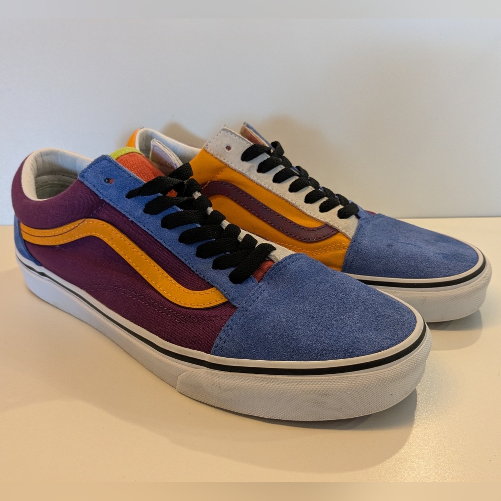 Vans Old Skool Mix & Match Grape Juice & Bright Marigold Men's 10 Women's 12